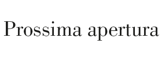 Ristorante: Prossima apertura